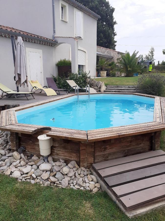 Villa Accueillante A Colonzelle Avec Piscine Privee Екстериор снимка