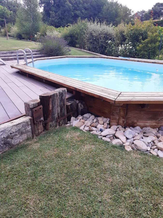 Villa Accueillante A Colonzelle Avec Piscine Privee Екстериор снимка